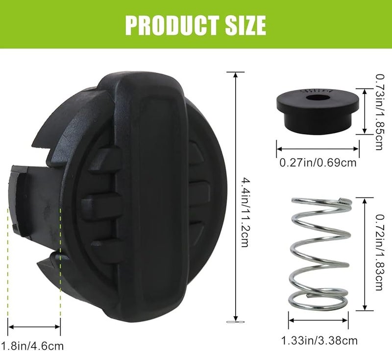 Blue Elf Premium Weed Trimmer Head Cap Replacement For Dewalt DCST972X1 String Trimmer Parts - Image 2